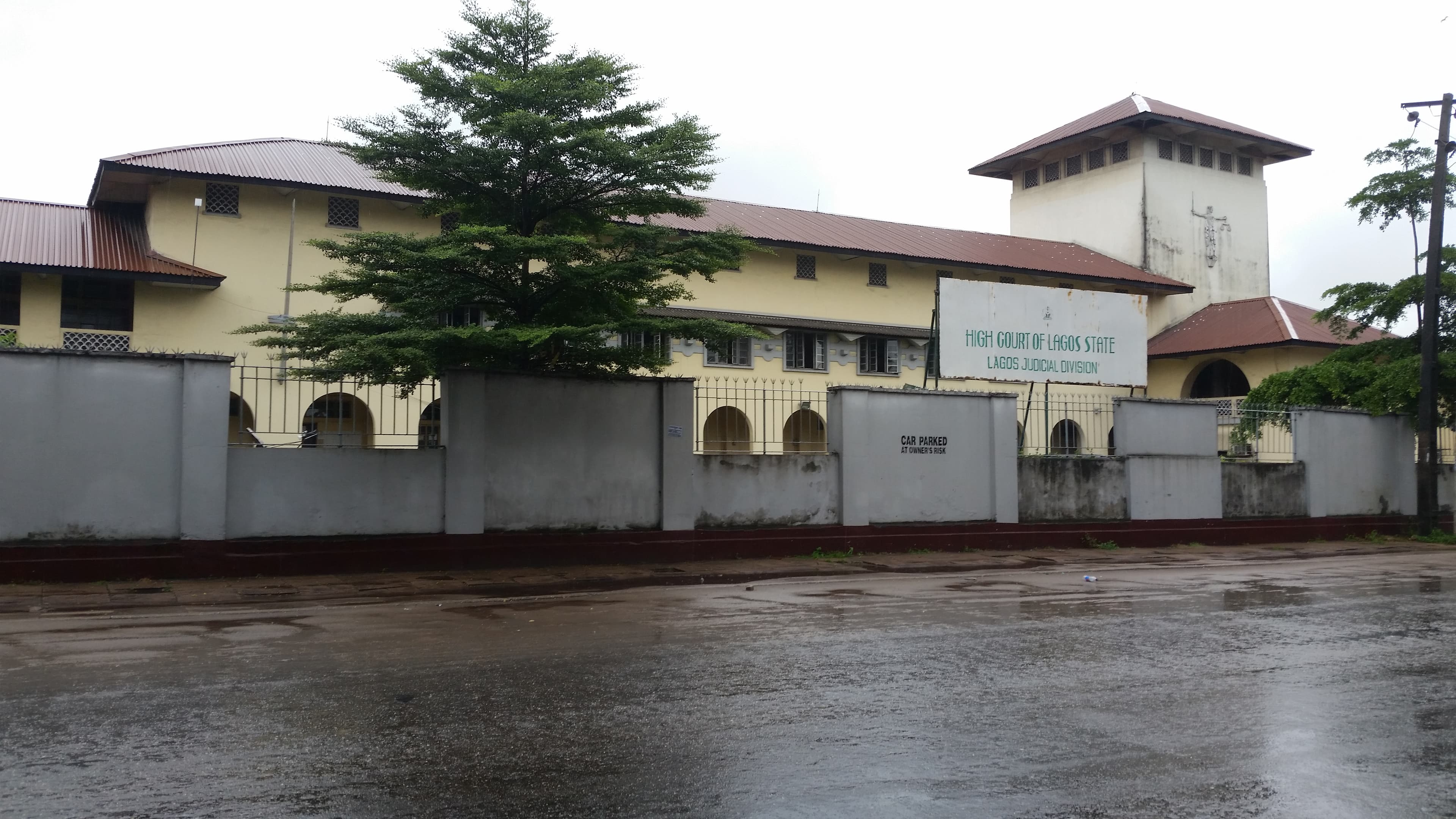 Illustrative: the High Court of Lagos. The ruling in this story was delivered by the Federal High Court, a separate but related Lagos court system.