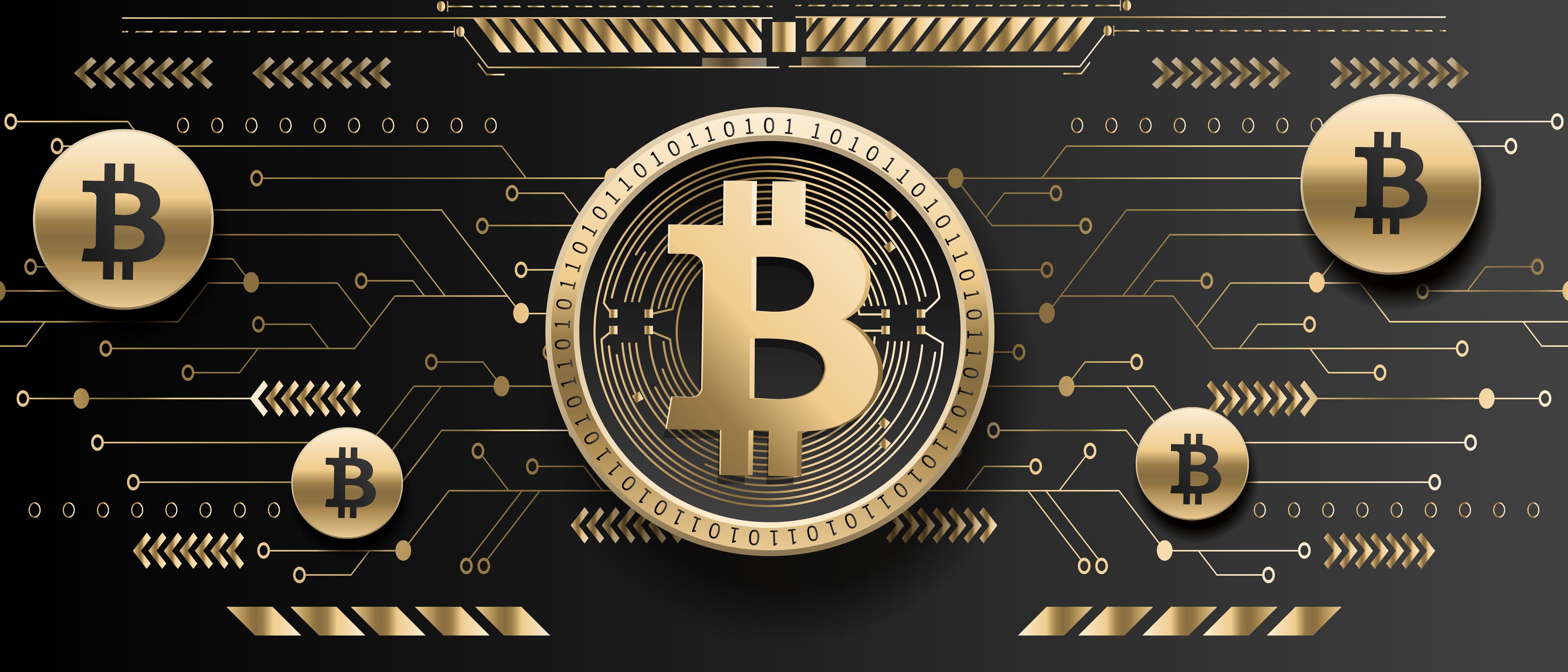 A physical bitcoin coin and symbol. Illustrative image — ForgeLayer's infrastructure is software-based wallet and payment tooling, not physical currency.