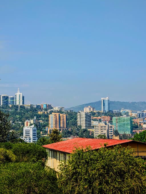 Illustrative: Kigali, Rwanda — not a scene from Anthropic's government partnership, but representative of the African capital where the company's first continental government MOU was signed.