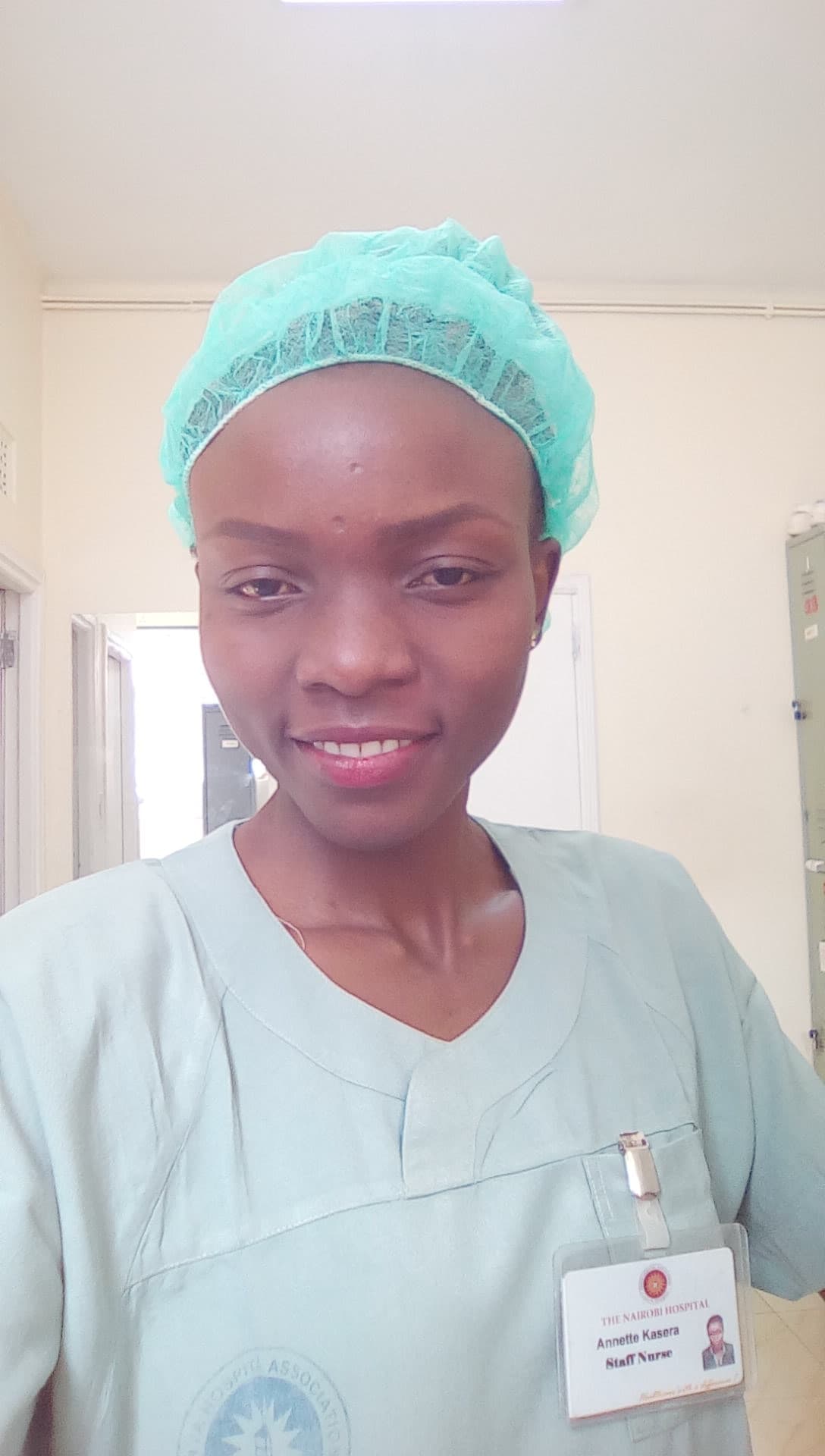 A nurse in the operating theatre at Nairobi Hospital, Kenya. Illustrative of the frontline health workforce at the centre of the new WHO agenda, not a photograph from the Addis Ababa summit itself.